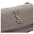 Saint Laurent Borsa crossbody a catena West Hollywood Marrone - vista 5