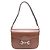 Gucci Borsa a tracolla e borsa a spalla in pelle marrone con morsetto - vista 11