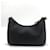 Prada Borsa Hobo Multi in Saffiano Nera Nero - vista 3