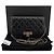 Chanel Mini borsa a tracolla WOC in Caviar dorato Nero