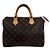 Louis Vuitton Speedy Tote Bag aus Monogram Canvas Braun