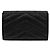 Saint Laurent Tarjetero sobre acolchado negro - vista 3