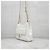 Chanel Borsa Hobo con catena e tasca Medium Patent White Bianco - vista 2
