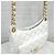 Chanel Borsa Hobo con catena e tasca Medium Patent White Bianco - vista 4