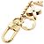 Louis Vuitton Portachiavi e charm per borsa Fleur de Monogram Chain D'oro - vista 2