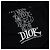 Dior Shock The World Oversized Hoodie für Herren Schwarz - Ansicht 7