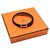 Hermès Cinturón reversible para mujer Swift Epaisse con hebilla oro rosa Castaño - vista 7