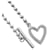 Gucci Bracciale Heart Bar Silver Argento  - vista 3