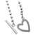 Gucci Bracciale Heart Bar Silver Argento  - vista 4