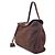 Borsa Balenciaga Suede Rodeo Medium Marrone in scamosciato - vista 2