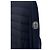 Moncler Cardigã acolchoado masculino em malha de algodão tricotada preto e azul marinho - vista 8