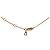 Dior Collana Cubic Oblique Gold - vista 4