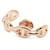 Hermès Brinco único com fecho Guardian em ouro rosa  - vista 2