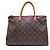 Louis Vuitton Monogram Palais MM Borsa marrone