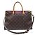 Louis Vuitton Monogram Palais MM Borsa marrone - vista 3
