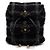 Chanel Black Wool Tweed Gold Metal Chain Duma Backpack - view 2