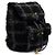 Chanel Black Wool Tweed Gold Metal Chain Duma Backpack - view 4