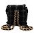 Chanel Black Wool Tweed Gold Metal Chain Duma Backpack - view 5