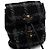 Chanel Black Wool Tweed Gold Metal Chain Duma Backpack - view 9