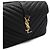 Saint Laurent Borsa Tote Monogram Matelassé Medium, Borsa a Tracolla e a Spalla Black Gold Nero - vista 9