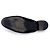 Hermès Mule Loafer Trocadero in velluto con logo dorato Nero - vista 11