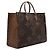 Louis Vuitton Borsa a spalla e Tote On The Go GM Monogram Giant Canvas Multicolore - vista 4