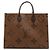 Louis Vuitton Borsa a spalla e Tote On The Go GM Monogram Giant Canvas Multicolore - vista 9
