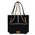 Chanel Borsa a tracolla Boy Medium Flap in caviale nero chevron con catena dorata
