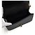 Chanel Borsa a tracolla Boy Medium Flap in caviale nero chevron con catena dorata - vista 7