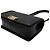 Chanel Borsa a tracolla Boy Medium Flap in caviale nero chevron con catena dorata - vista 9