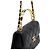 Chanel Borsa Tote in pelle d'agnello nera con manico superiore e logo CC dorato Nero - vista 11