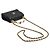 Chanel Borsa Tote in pelle d'agnello nera con manico superiore e logo CC dorato Nero - vista 12
