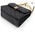 Chanel Borsa Tote in pelle d'agnello nera con manico superiore e logo CC dorato Nero - vista 8