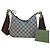 Gucci Borsa a tracolla piccola Attache GG Supreme Canvas Brown Marrone