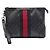 Clutch Gucci Supreme Strap nera Nero