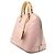 Louis Vuitton Alma PM Borsa Tote in pelle rosa - vista 2