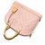 Louis Vuitton Alma PM Borsa Tote in pelle rosa - vista 4