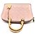 Louis Vuitton Alma PM Borsa Tote in pelle rosa - vista 6