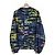 Louis Vuitton Giacca a vento tecnica tie-dye multicolore monogramma da uomo - vista 4