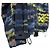 Louis Vuitton Giacca a vento tecnica tie-dye multicolore monogramma da uomo - vista 9