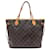 Louis Vuitton Monogram Neverfull MM Marrone  - vista 3