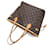 Louis Vuitton Monogram Neverfull MM Marrone  - vista 4