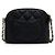 Chanel Borsa a tracolla Mini Half Moon Timeless Classic in Caviar nero con logo CC dorato - vista 5