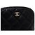 Chanel Borsa a tracolla Mini Half Moon Timeless Classic in Caviar nero con logo CC dorato - vista 9