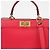 Fendi Borsa a spalla piccola Peekaboo Iseeu Rosa - vista 3