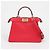 Fendi Borsa a spalla piccola Peekaboo Iseeu Rosa - vista 5