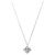 Tiffany & Co Collana con pendente Schlumberger Lilies in diamanti Argento