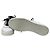 Chanel Sneakers Tennis in vitello con lacci Bianco - vista 5