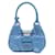 Prada Nappa Moon Bag gesteppt Blau  - Ansicht 1