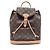 Louis Vuitton Monogram Montsouris Rucksack PM Braun